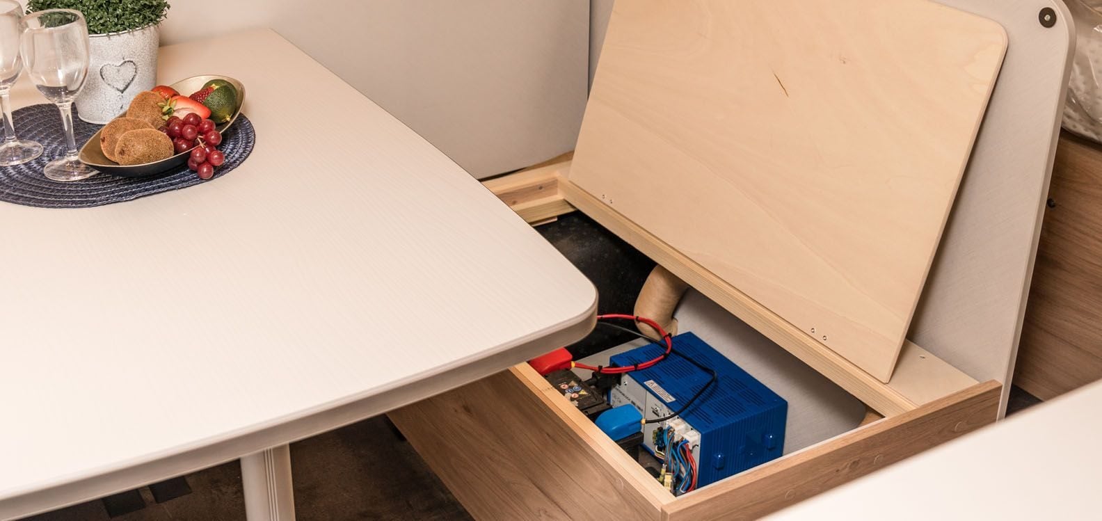 Lade batteri i campingvogn og bobil