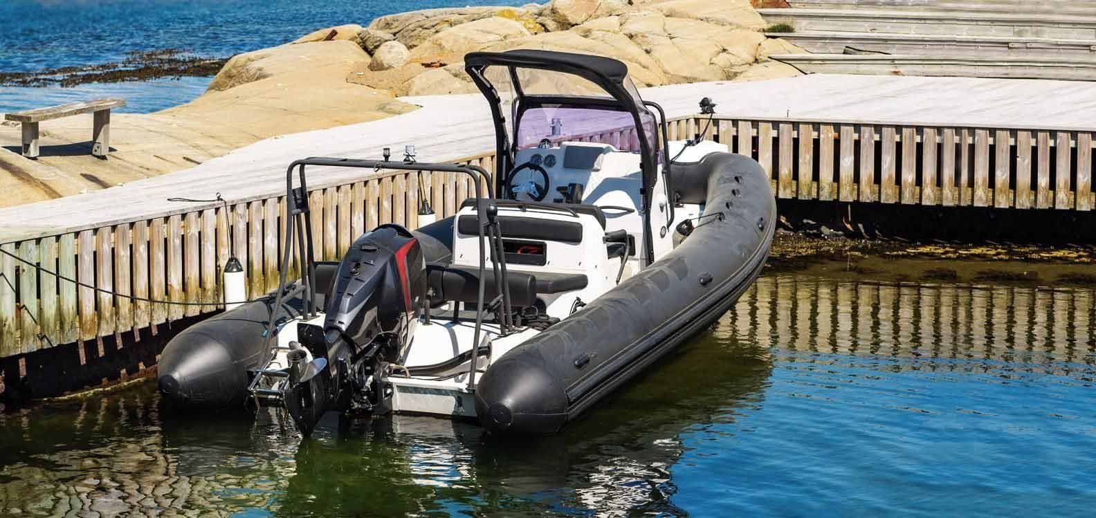 Rib er først og fremst veldig sporty båter, både når det gjelder bruk og utseende.