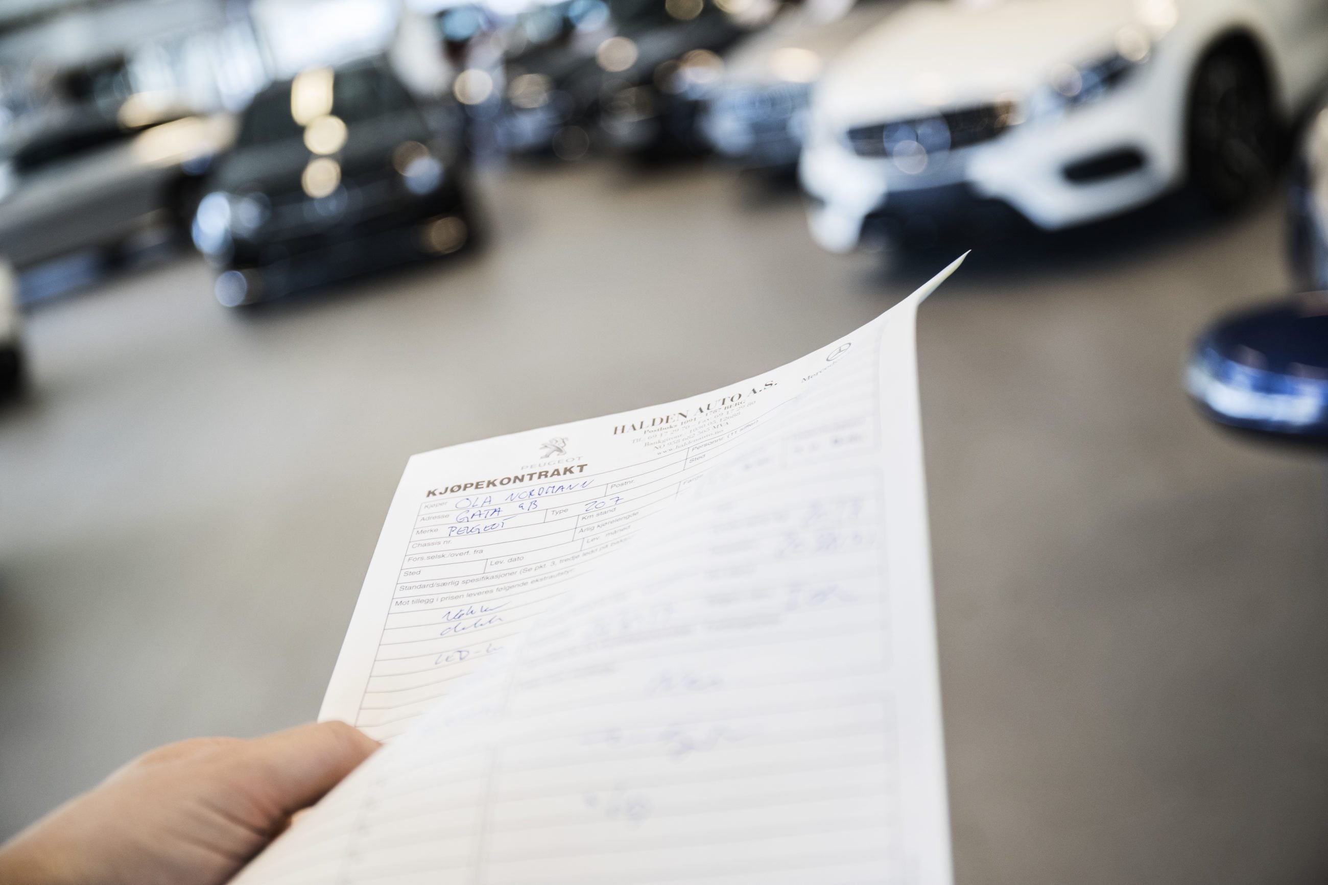 kjopekontrakt-bil