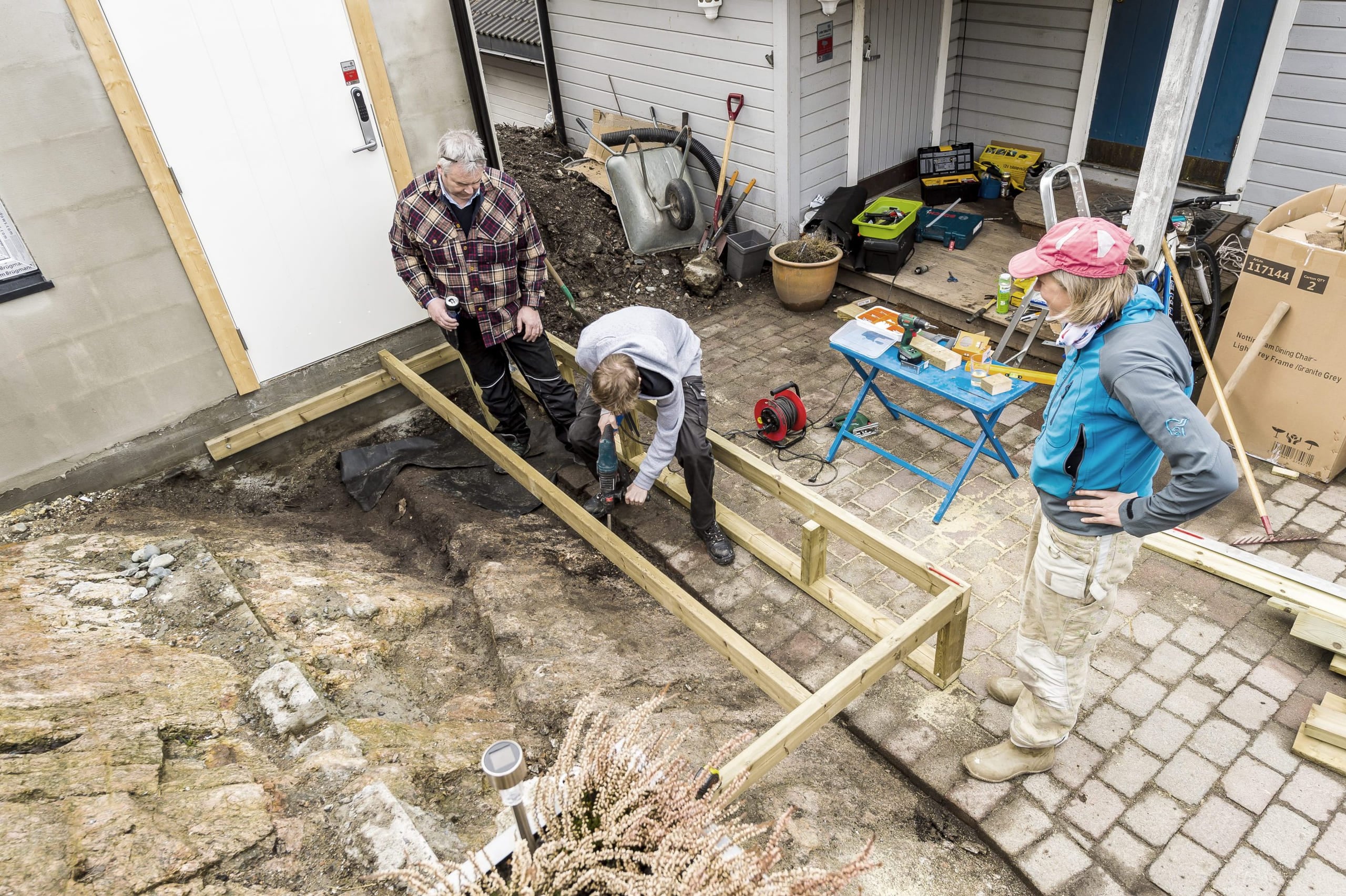 Lag en flott terrasse på lavt budsjett