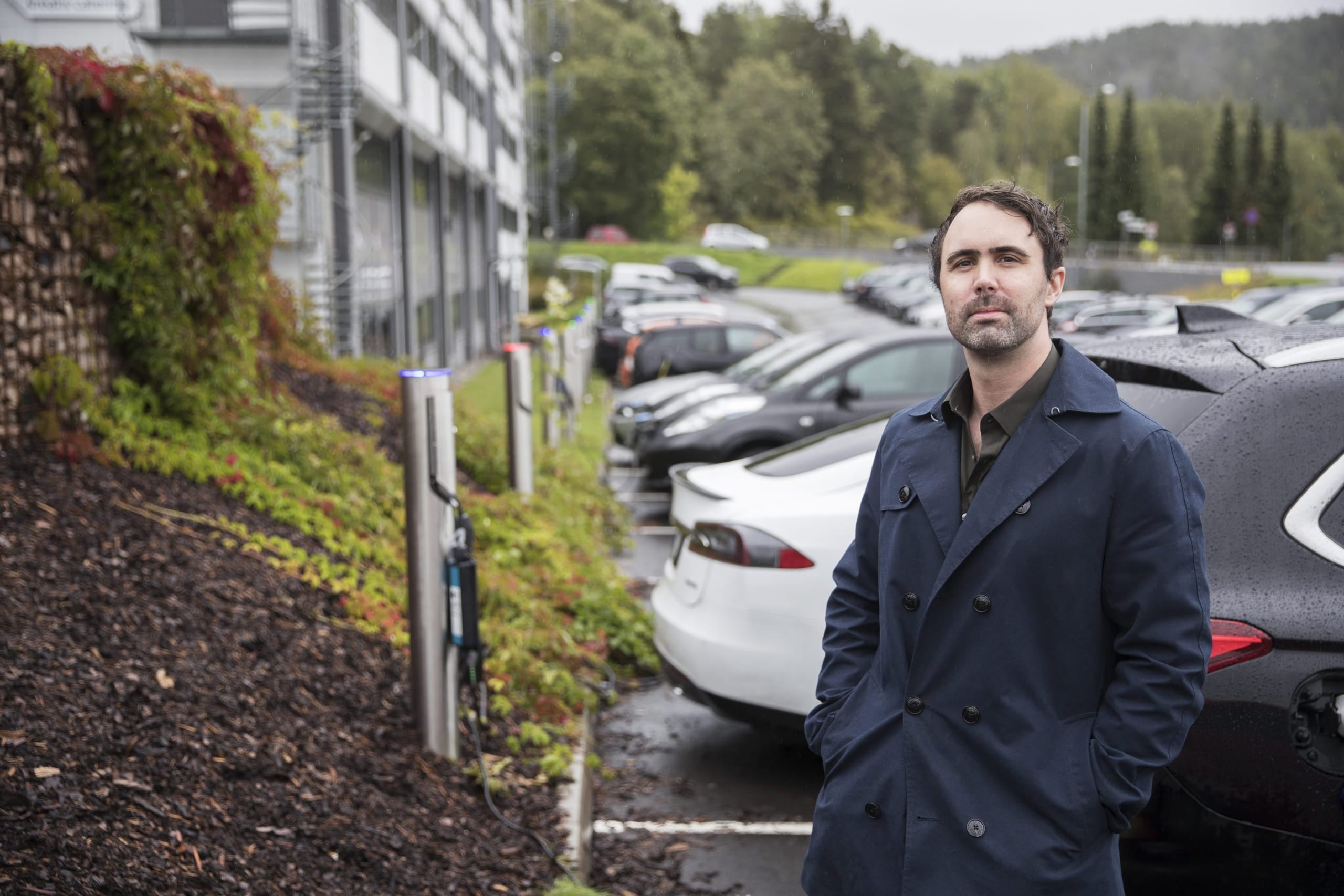 Øystein Sagstad hos Abildsø Elektriske AS