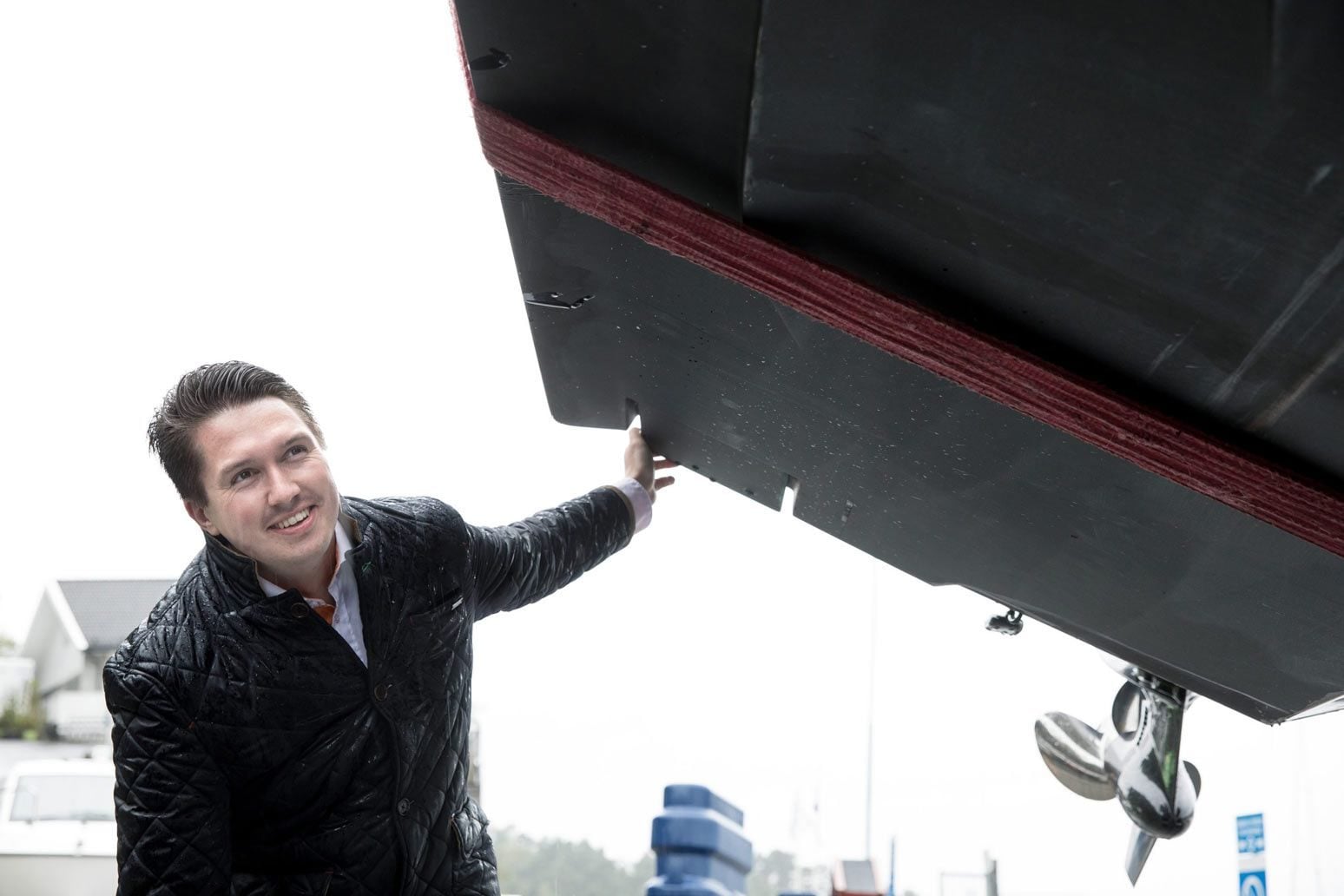 S&oslash;rg for &aring; kontrollere skroget under vannlinjen, er et av tipsene fra Jonas Gams Steine n&aring;r du skal selge b&aring;t.