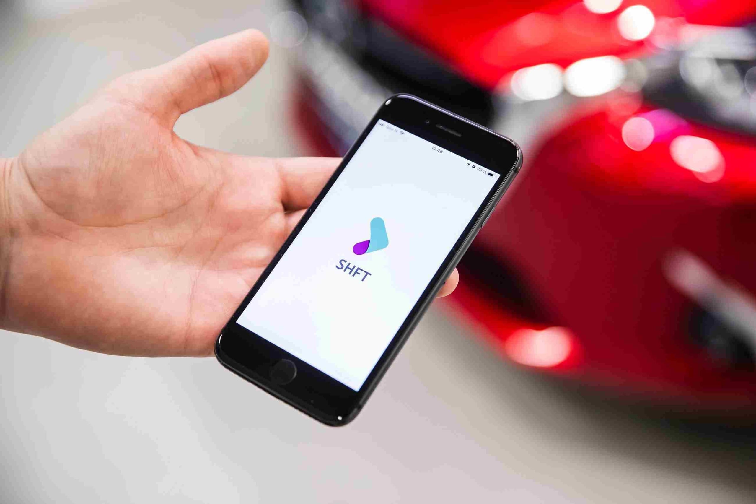 Appen for bilabonnements-tjenesten Shft